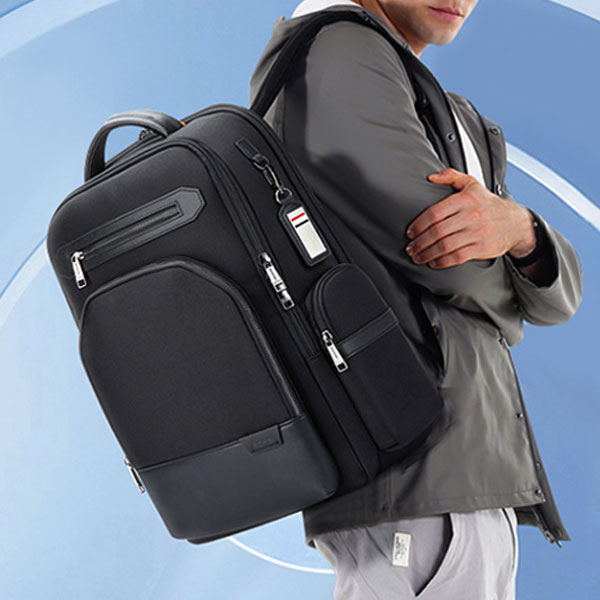 빌리버스 남자 백팩 BJE231 노트북 15.6 수납가능 캐리어 결합 가방