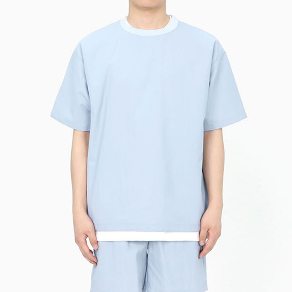 빌리버스 남성 아노락 반팔 여름 반소매 티셔츠 BMD149