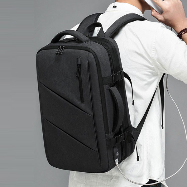 빌리버스 남자 백팩 BJI333 노트북 15.6 수납가능 캐리어 결합 튼튼한 가방