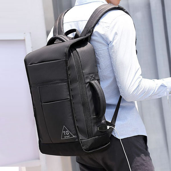 빌리버스 남자 백팩 BJI405 노트북 15.6 수납 캐리어 결합 여행 가방