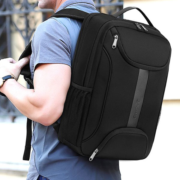 빌리버스 남자 백팩 BJI377 노트북 15.6 수납가능 캐리어 결합 가방