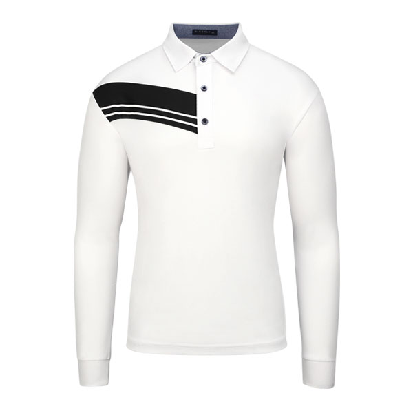 빌리버스 골프웨어 남자 티셔츠 PK0197 기능성 인견소재 긴팔 카라티